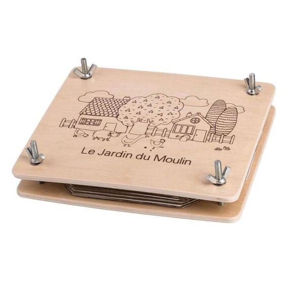 Moulin Roty Other - Moulin Roty Le Jardin Flower Press, Creative activity for kids